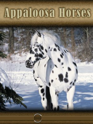 cover image of Appaloosa Horses